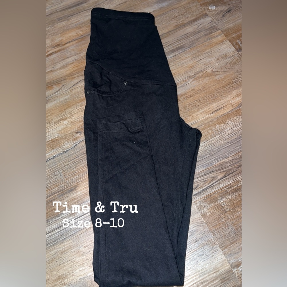 Black Maternity Jeggings